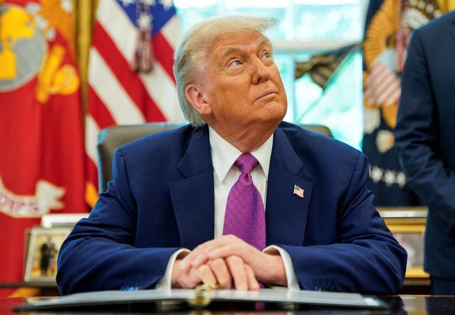 <p>A federal appeals court has ruled that Trump's tariffs will remain in effect during the appeal process</p>