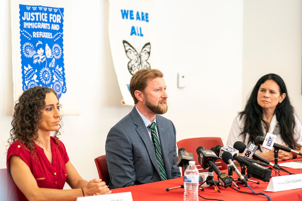 An immigrant in Wisconsin has been released on bond after false accusation he threatened Trump
