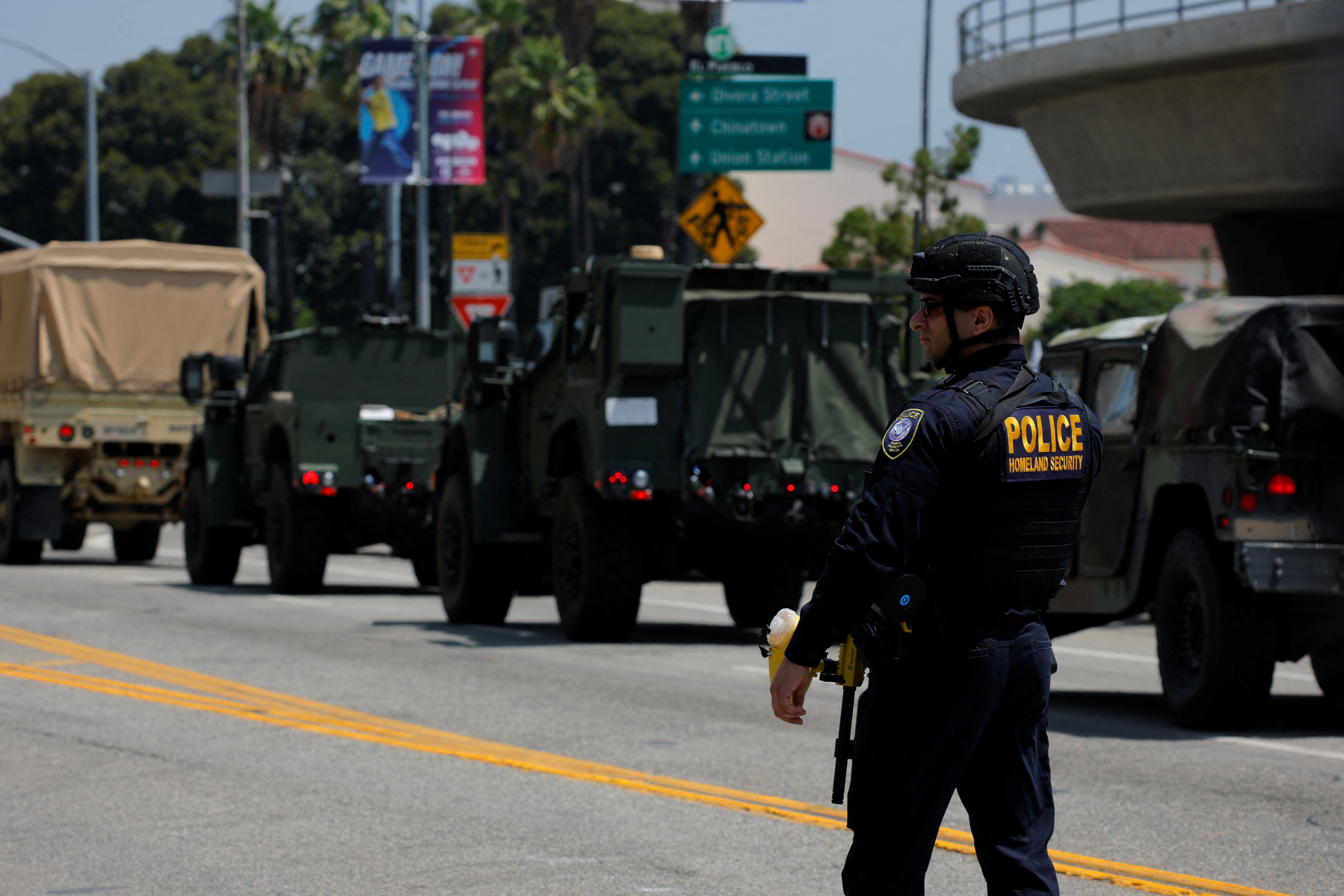 Trump ordered the National Guard to assist in protecting immigration law enforcement in Los Angeles, circumventing Governor Gavin Newsom’s opposition