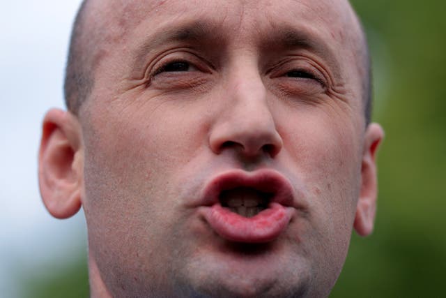 <p>Stephen Miller has accused anti-ICE protesters and a federal judge in Oregon of attempting to overthrow the authority of the government</p>