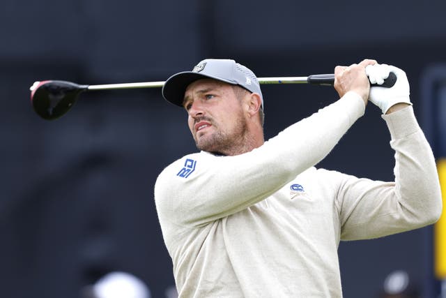 Bryson DeChambeau has hinted he will sign a new contract with LIV Golf (Richard Sellers/PA)