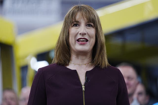 Rachel Reeves is set to announce an extension of the £3 cap on bus fares until March 2027 (Peter Byrne/PA)