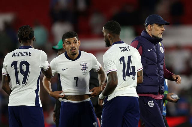 <p>England succumbed to a 3-1 loss to Senegal at the City Ground</p>