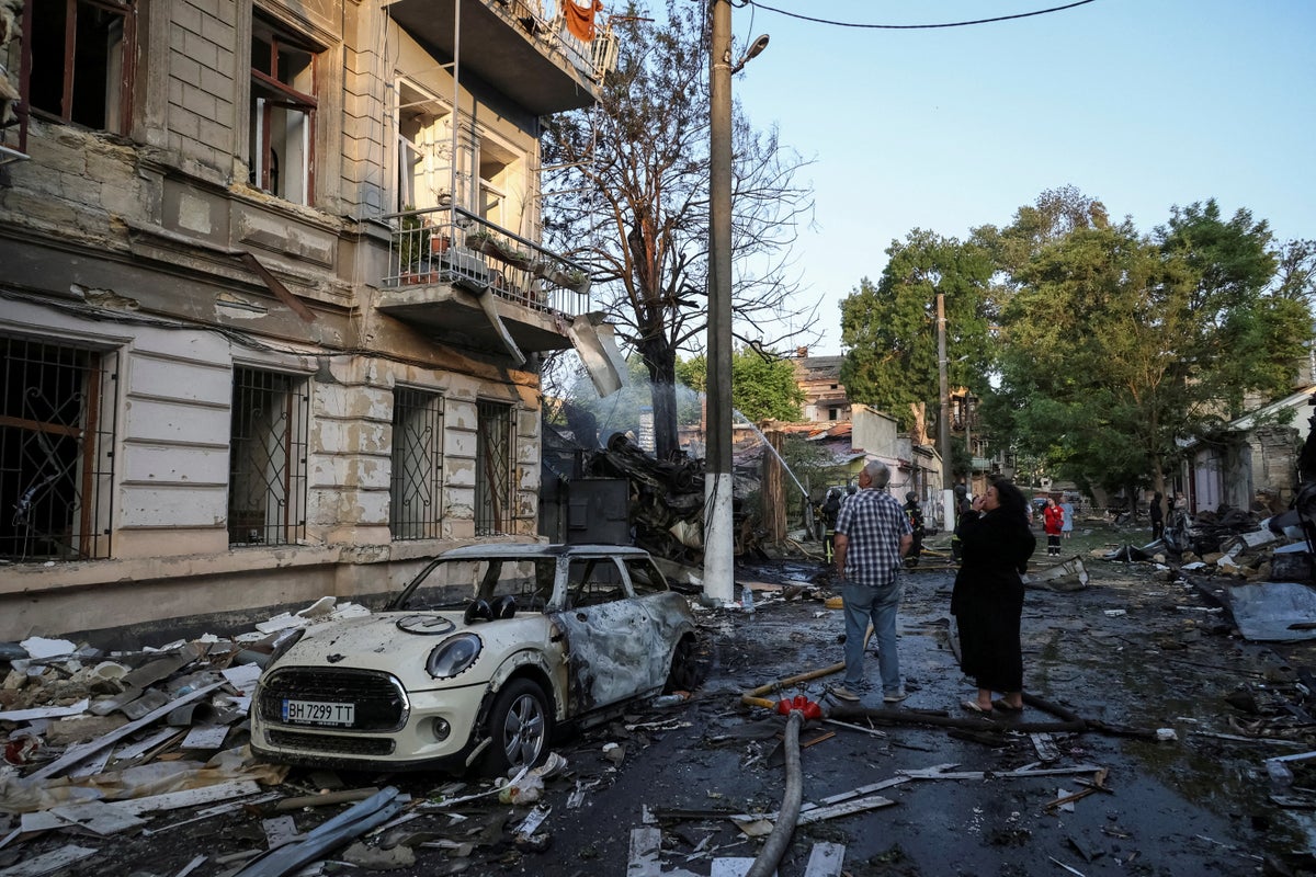 Ukraine-Russia war latest: Seven killed after Putin’s forces unleash barrage of drone strikes
