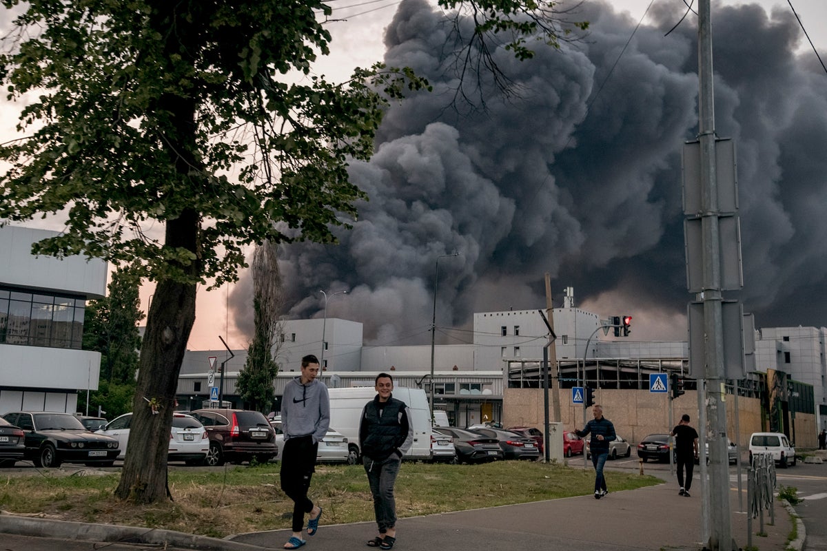 Ukraine-Russia war latest: Two killed after massive Russian drone strike sets Kharkiv apartments ablaze