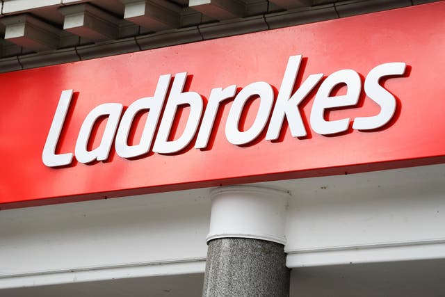 The Ladbrokes ad was shown in December 2024 (PA)