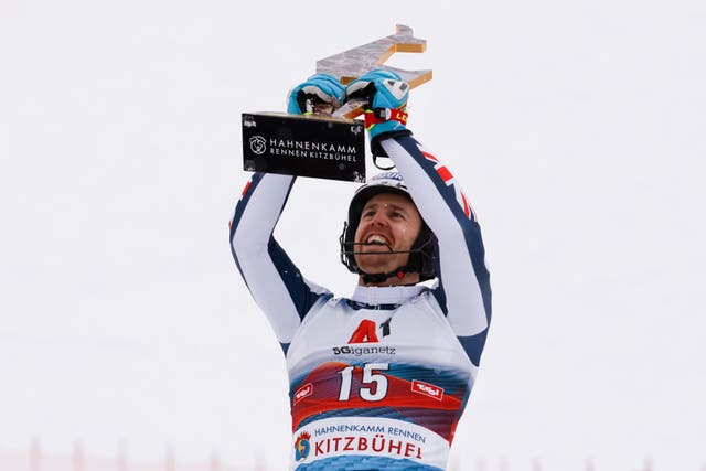 <p>Ryding is the first and so far only British skier to win a World Cup</p>