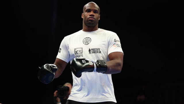 <p>Daniel Dubois ahead of his 2024 fight with Anthony Joshua</p>