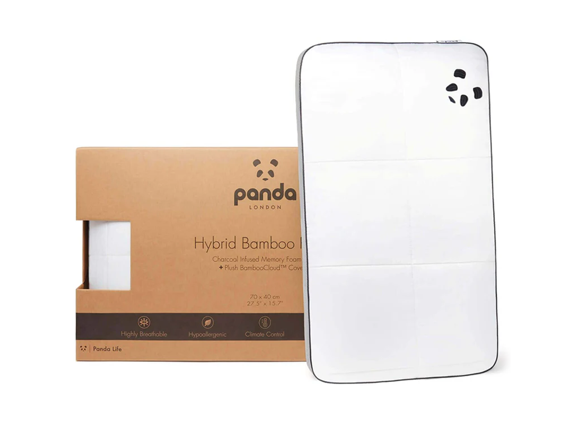 Best cooling pillow IndyBest review Panda hybrid bamboo pillow