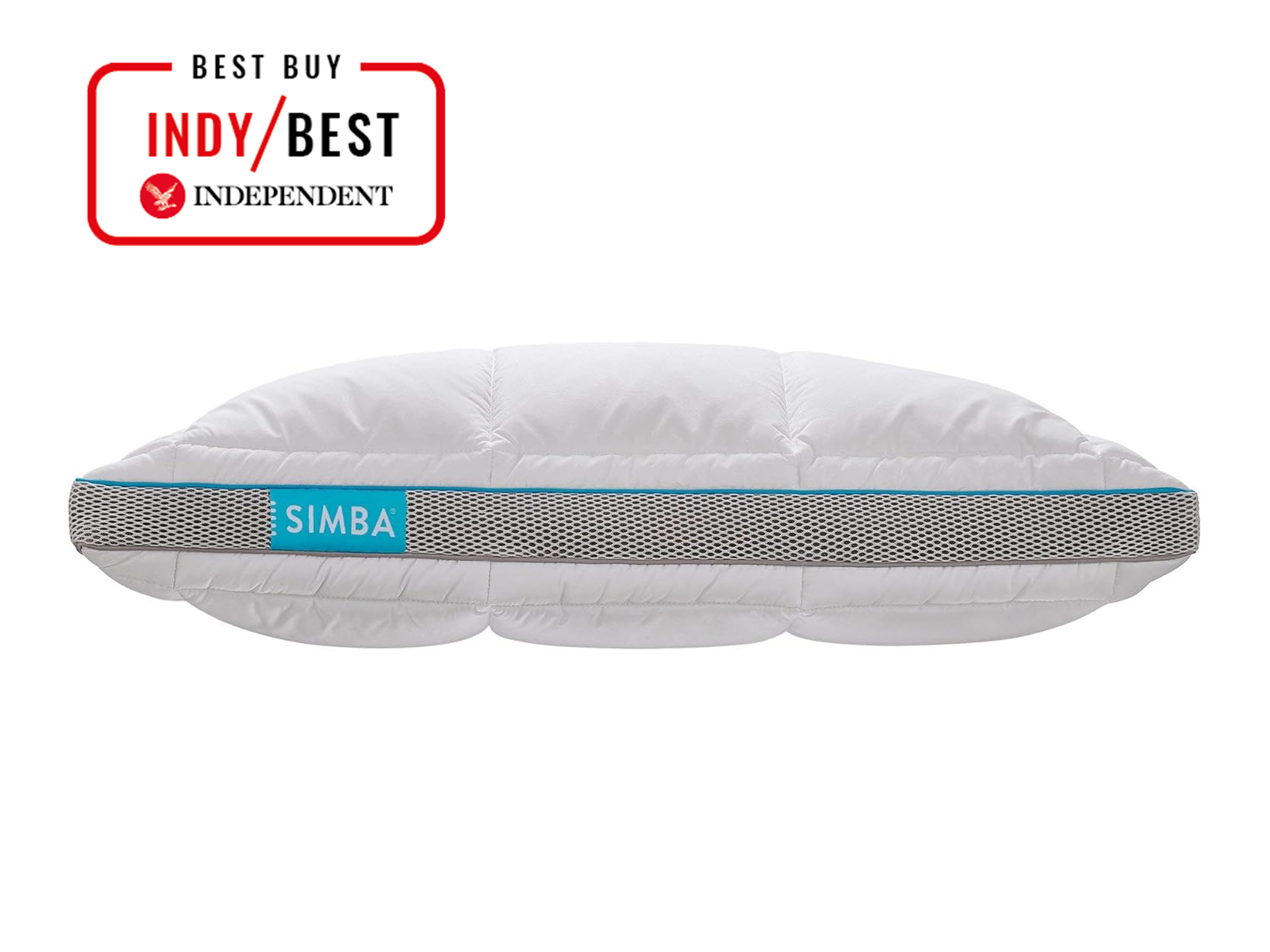 best pillow IndyBest review Simba hybrid pillow