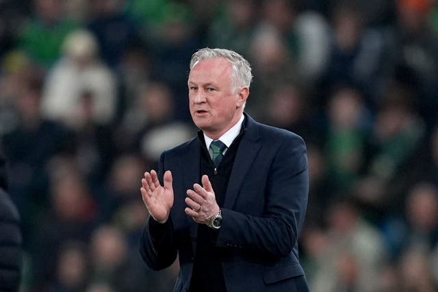 Northern Ireland manager Michael O’Neill is feeling optimistic (Brian Lawless/PA).