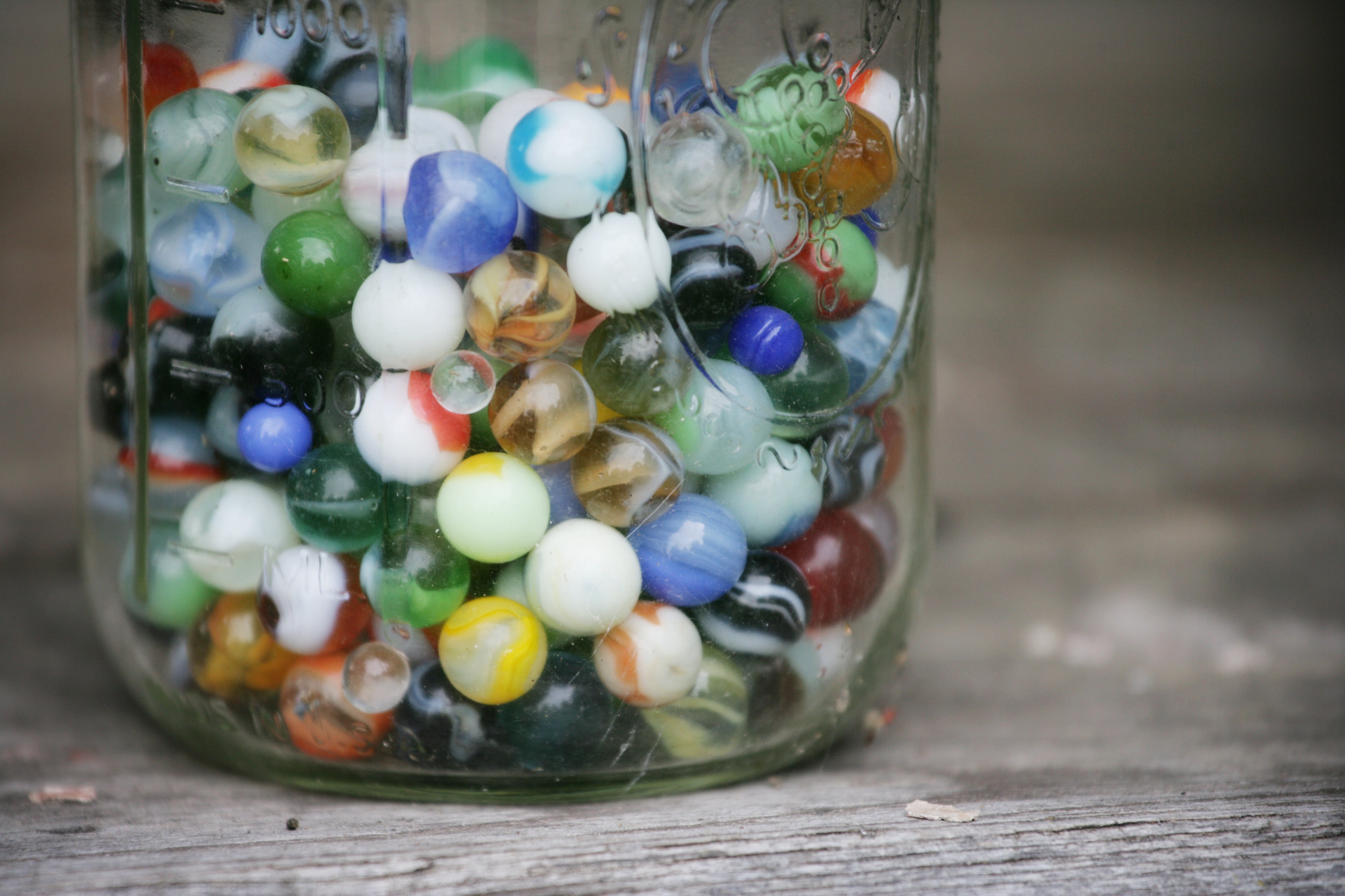 Parents should be careful keeping toy marbles around their children, because some enjoy sticking them up their nose... which can be hard to remove and may result in a trip to the ER