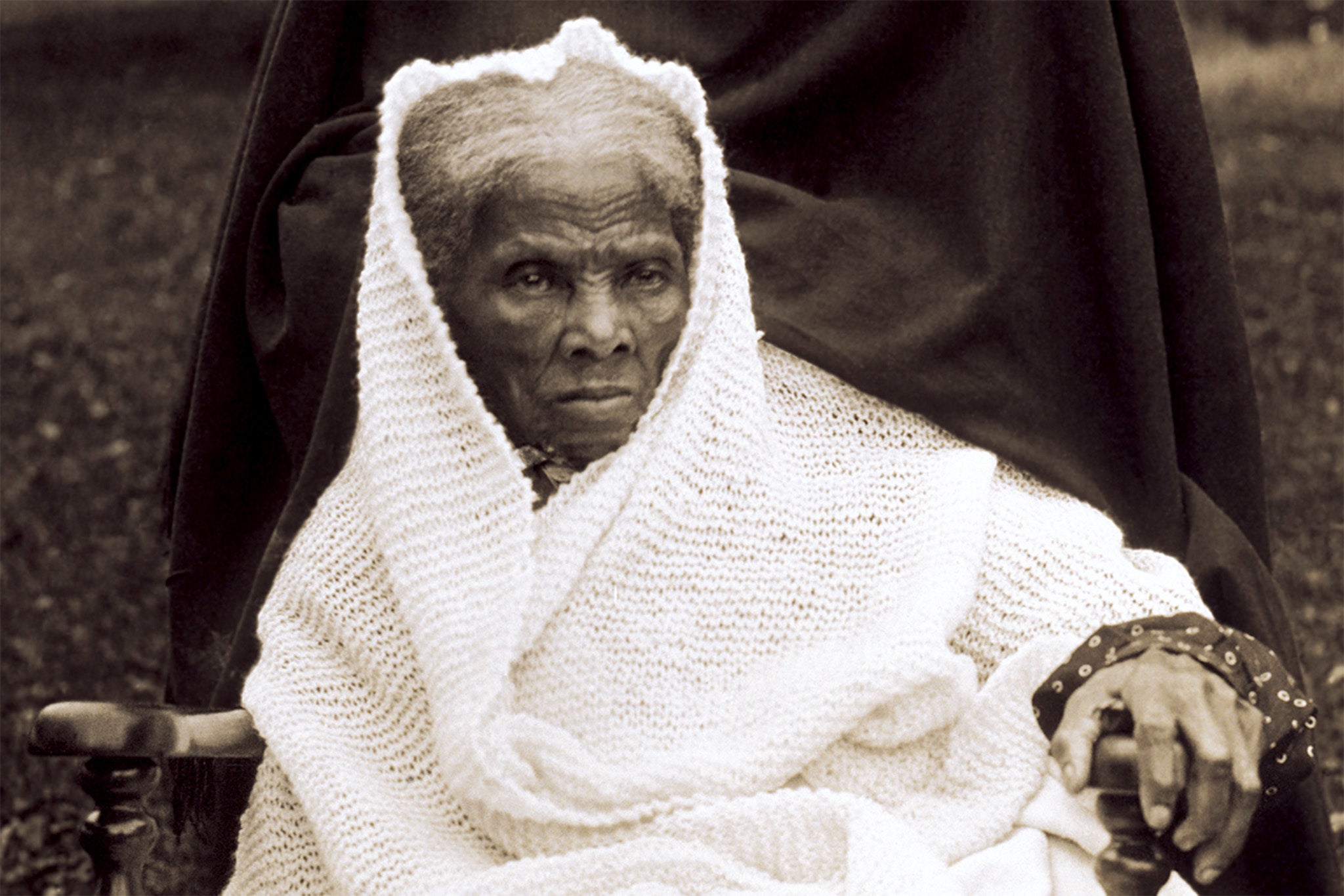 Harriet Tubman, spy for the Union army, pictured in 1911