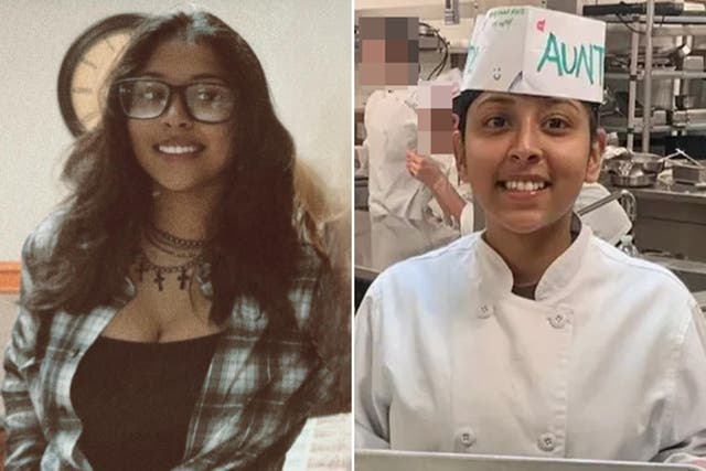 <p>Angelina Petra Resendiz, 21, went missing last month. One sailor is now being held in connection with her death</p>