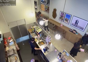 Watch: Bridgerton star fights off phone snatcher at London cafe