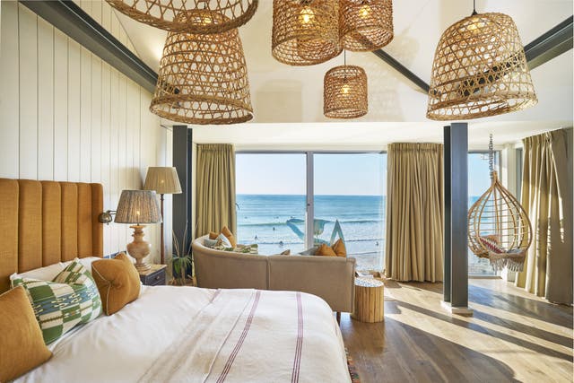 <p>Watergate Bay Hotel in Cornwall is known or its family-friendly vibe, amazing pool and stunning beach views</p>