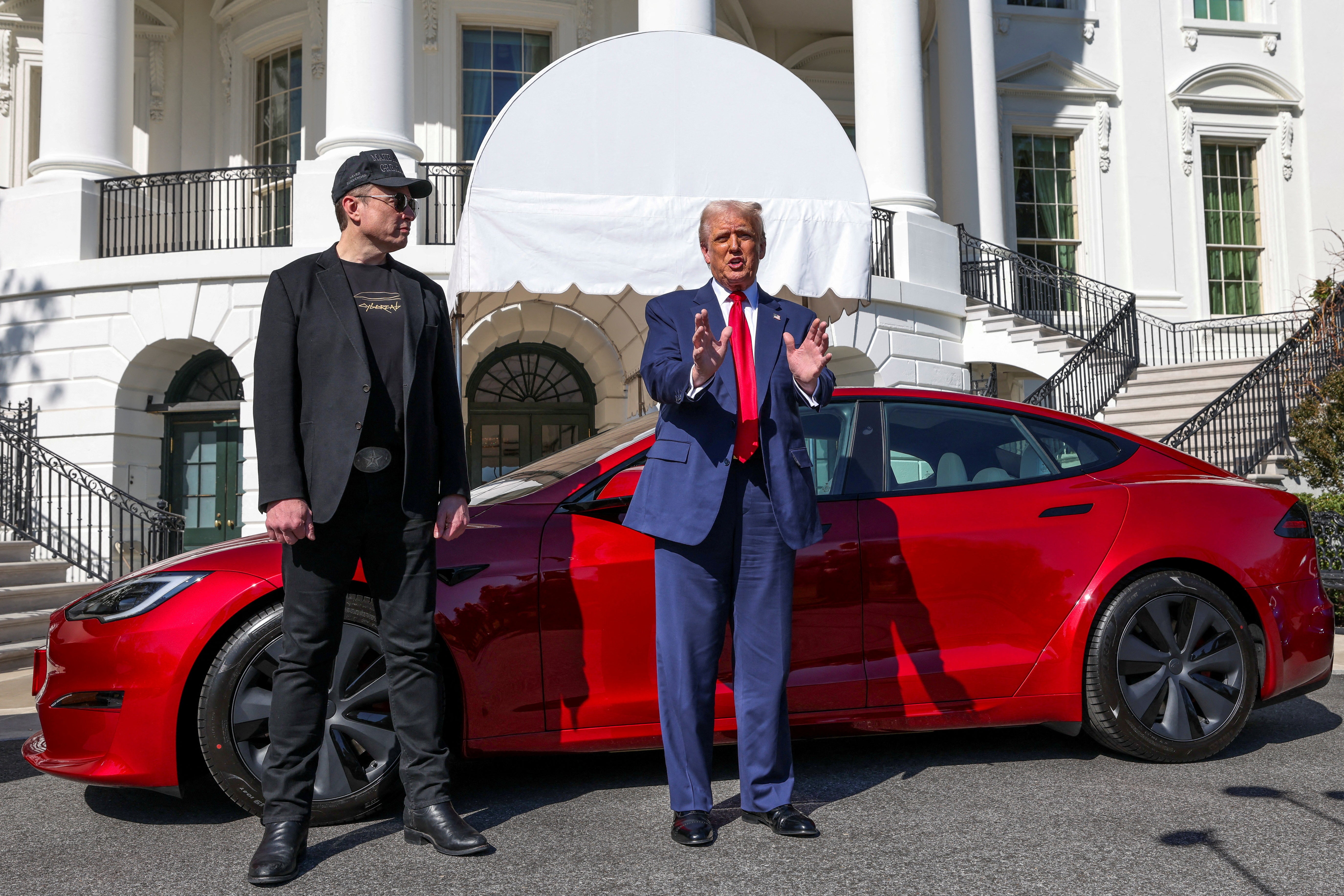 Musk and Trump got into an online feud last week. Though, Musk has since apologized for the spat.