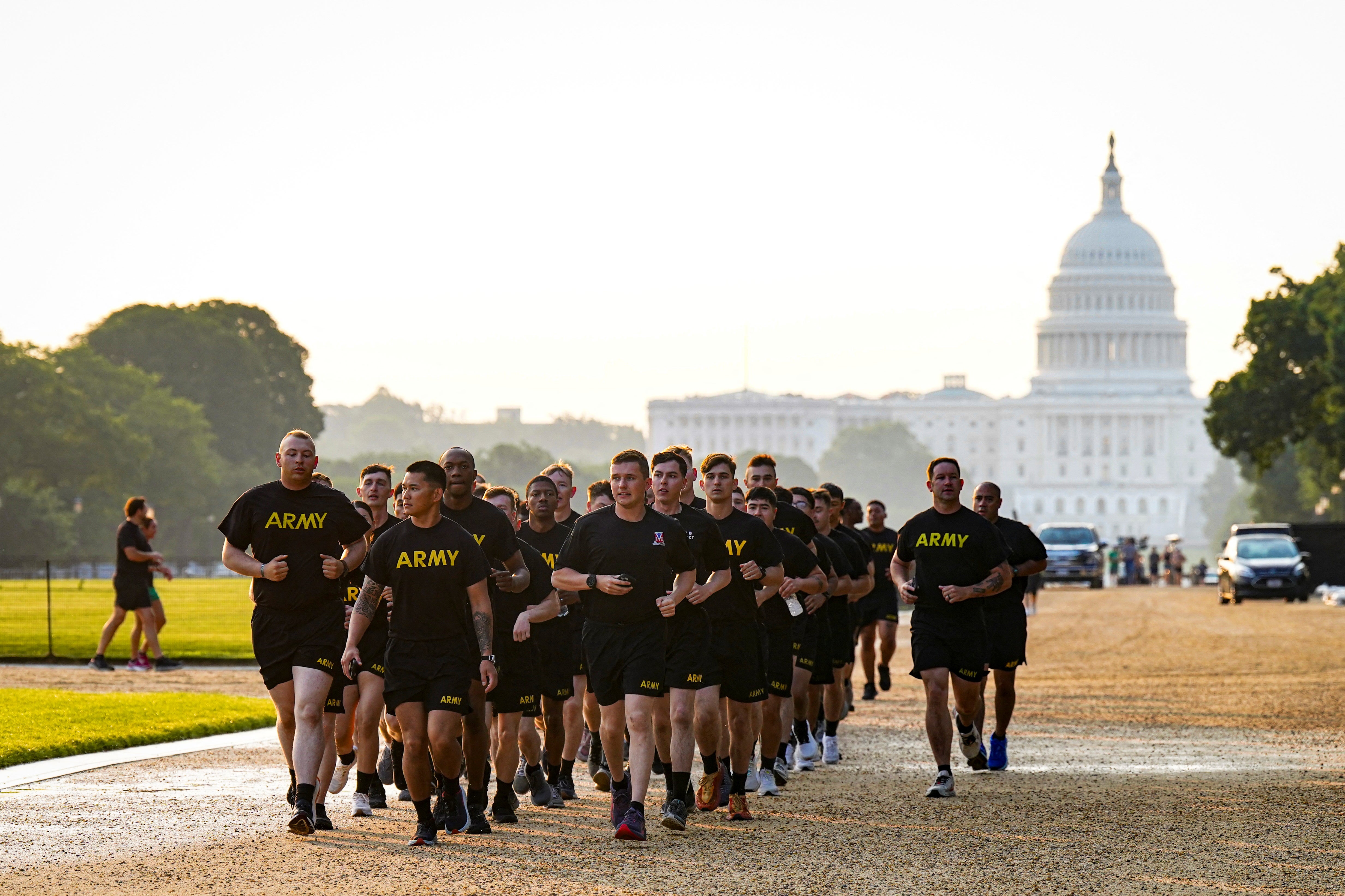 Only seven out of 50 GOP lawmakers, in a recent sruvey said they would be in attendance at the lavish celebrations in Washington, D.C., this weekend to celebrate the 250th anniversary of the military and Donald Trump’s 79th birthday