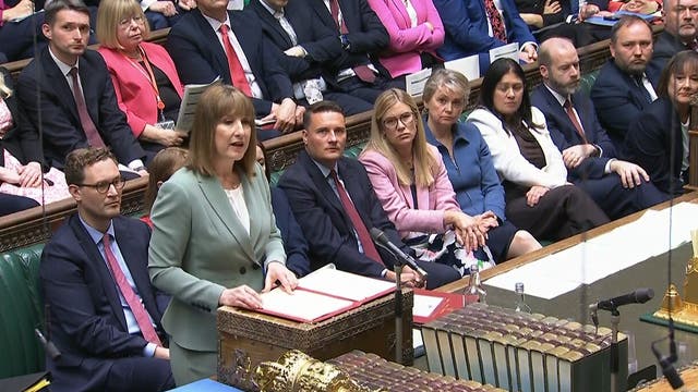<p>Chancellor Rachel Reeves delivers the Government’s spending review to MPs in the House of Commons </p>