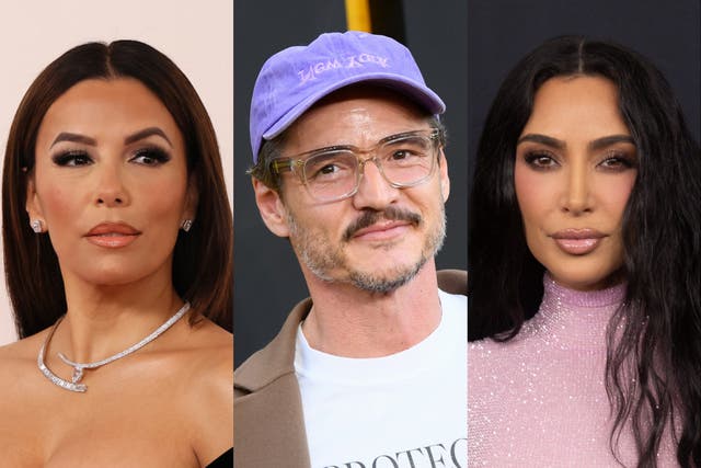 <p>Eva Longoria, Pedro Pascal and Kim Kardashian have spoken out against ICE immigration raids and President Trump's military response to resulting protests</p>