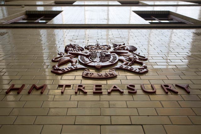 The government’s spending review means some departments are set to see a fall in average day-to-day spending per year (Chris Ratcliffe/PA)