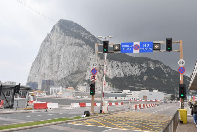<p>There will still be dual border control checks for arrivals by air at Gibraltar airport </p>