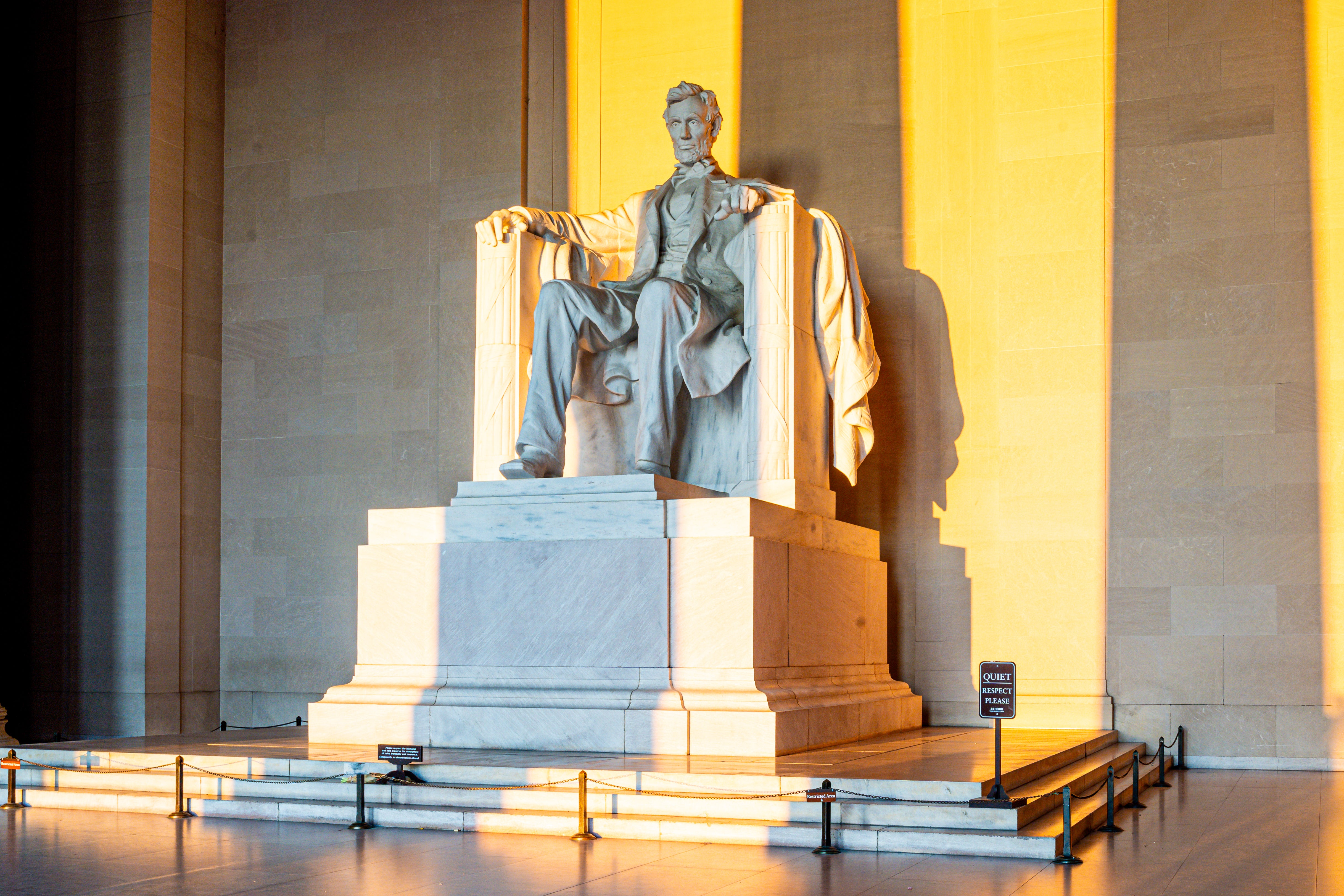 The Lincoln memorial is managed by the National Park Service. The D.C. landmark is a popular tourist destination