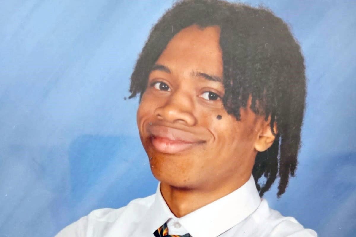 David Ejimofor, 15, who died after getting into trouble in the water off Aberavon Beach (South Wales Police/PA)