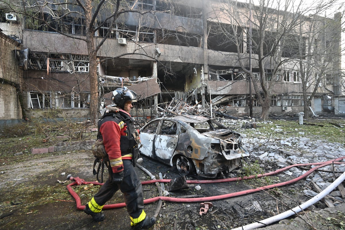 Ukraine-Russia war latest: Three killed and dozens wounded after Putin’s forces launch massive drone strike on Kharkiv