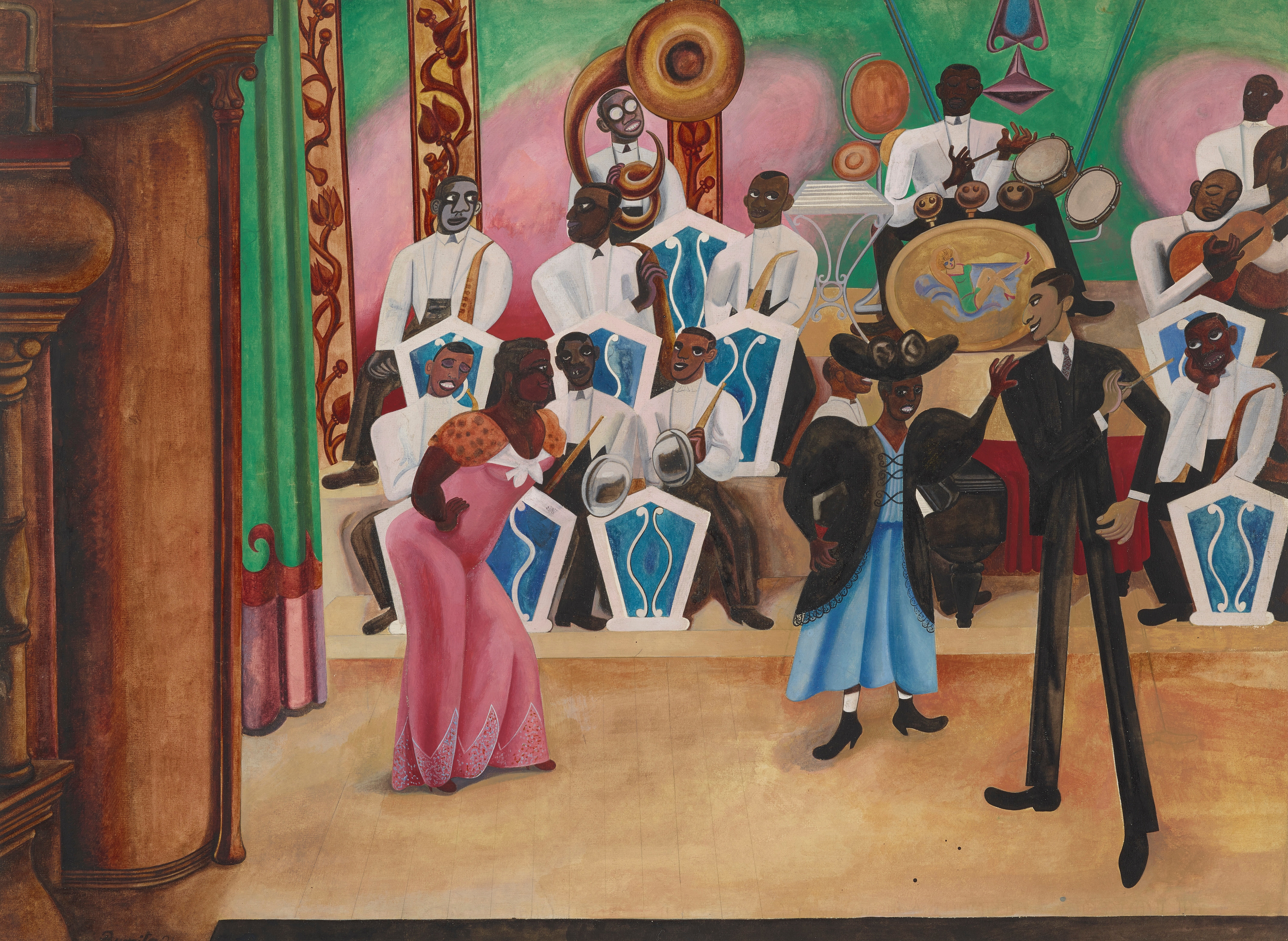 Edward Burra: ‘The Band’, 1934