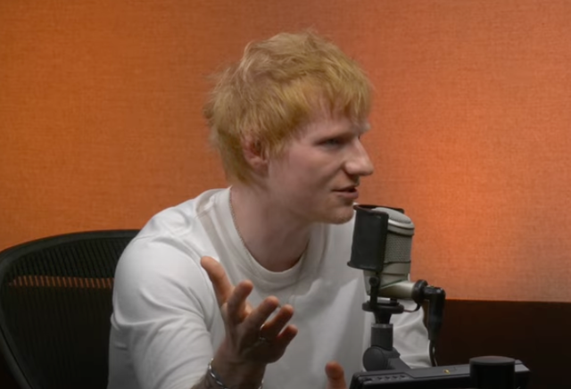 <p>Ed Sheeran on the Louis Theroux Podcast</p>