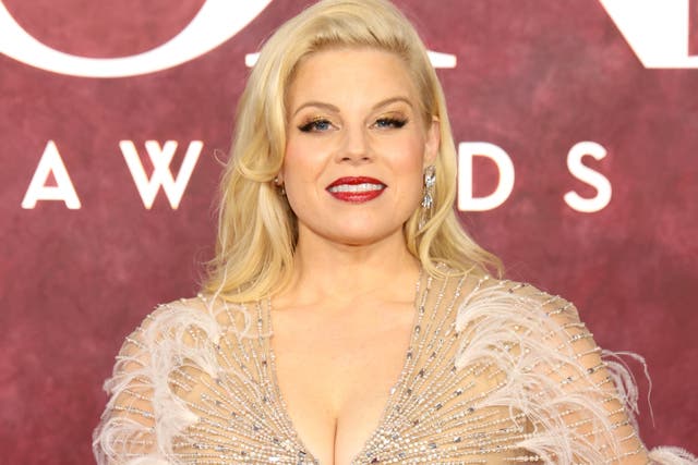 <p>Megan Hilty at the 2025 Tony Awards</p>