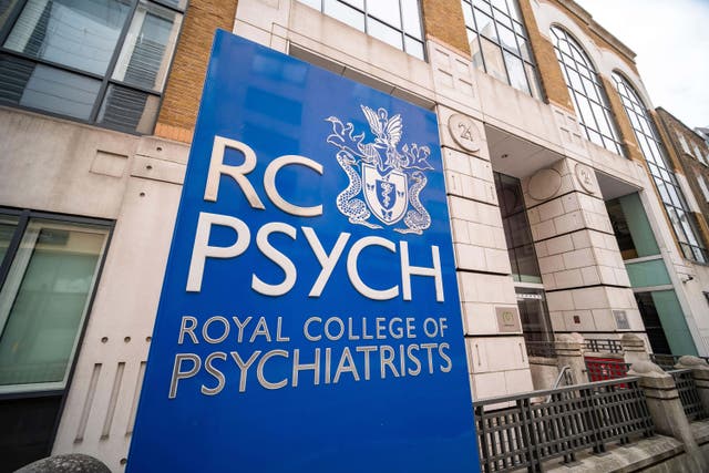 The Royal College of Psychiatrists last month said it cannot support the assisted dying Bill in its current form (Alamy/PA)
