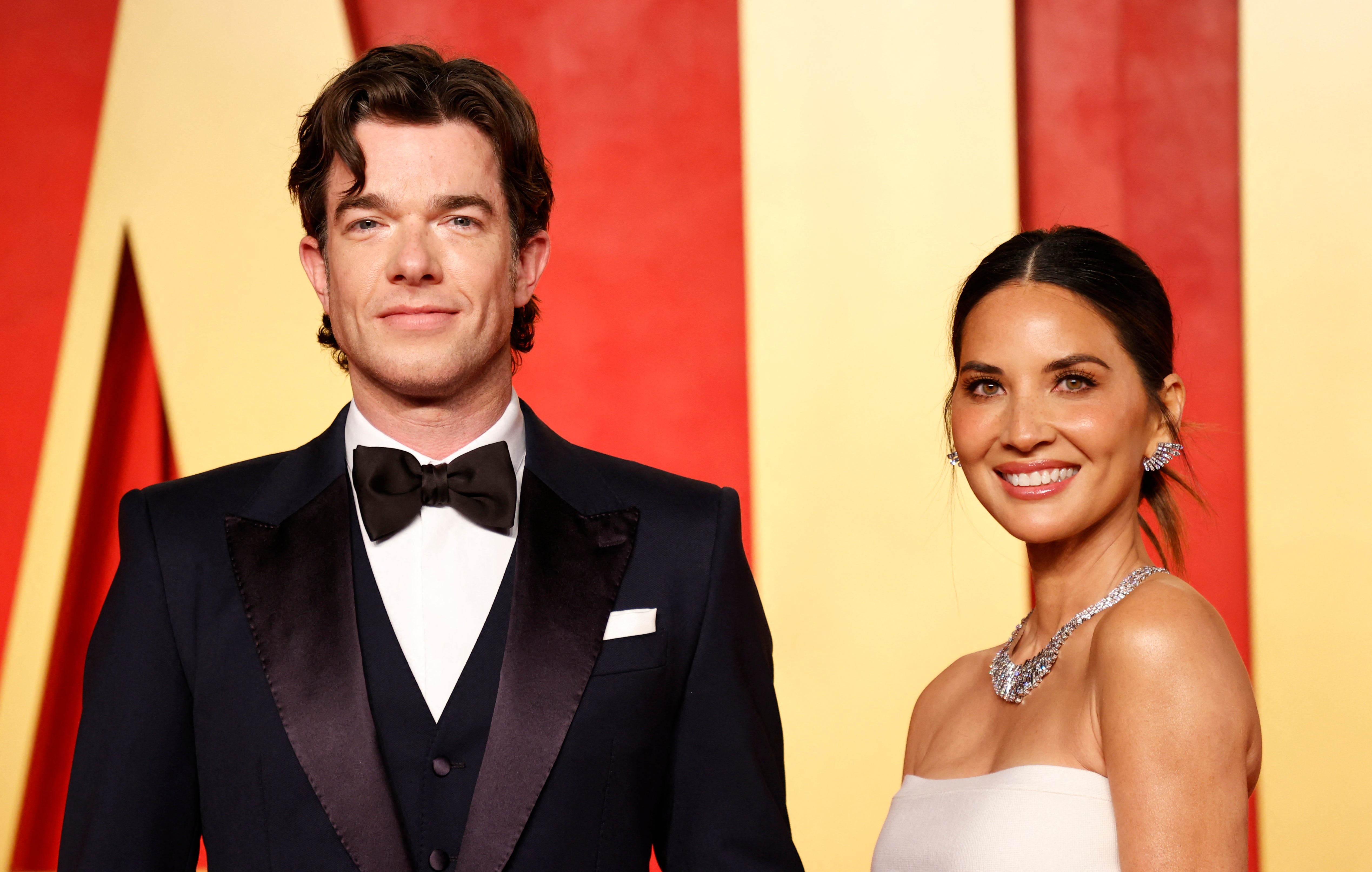 ‘My wife and my two kids are now receiving violent and threatening comments and messages in her DMs. This is absolutely insane and needs to stop,’ Mulaney wrote