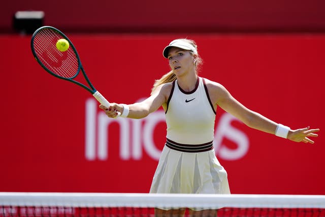 <p>Katie Boulter is the former British No. 1 in women's singles</p>