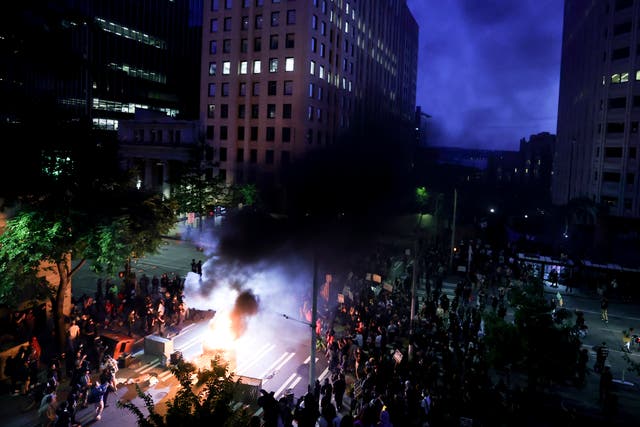 APTOPIX Immigration Protests Seattle