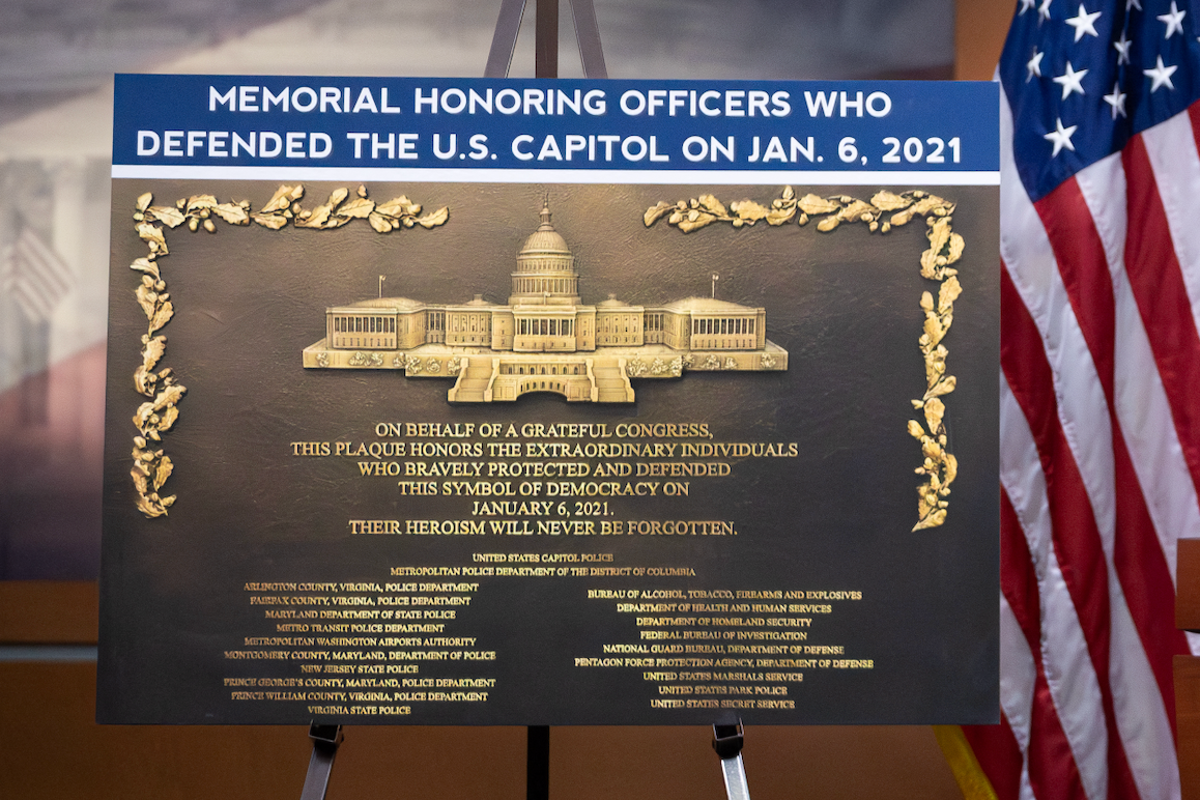 Jan 6 cops file lawsuit to force Congress to install honorary plaque at Capitol