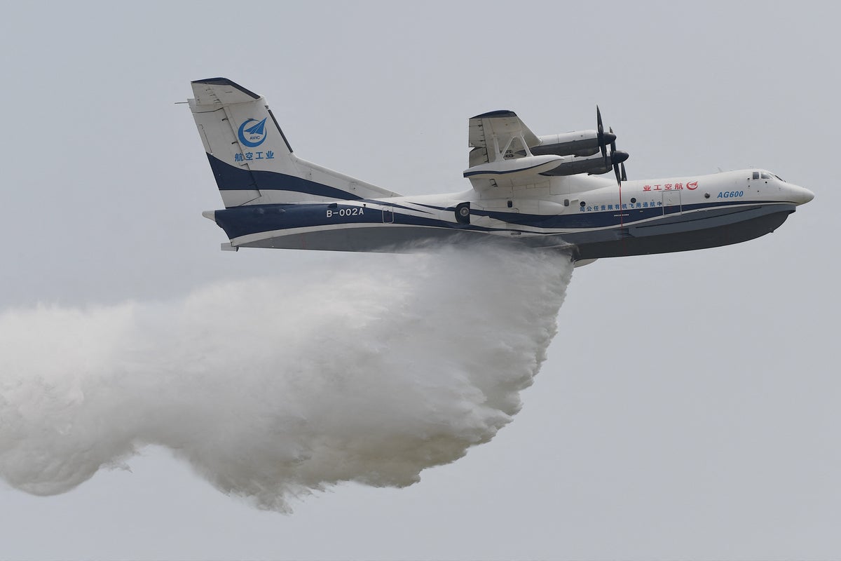 China approves world’s biggest amphibious plane for mass production