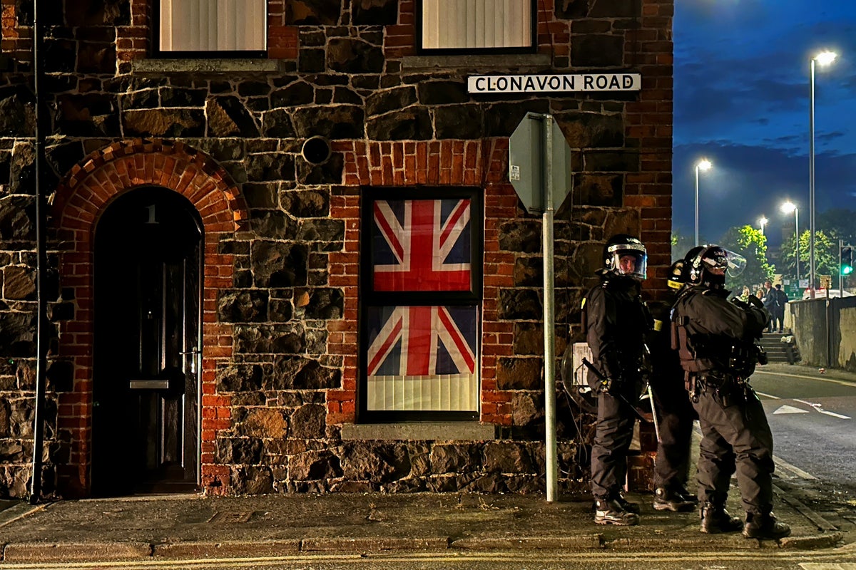 How a peaceful protest in Ballymena erupted into nights of violence