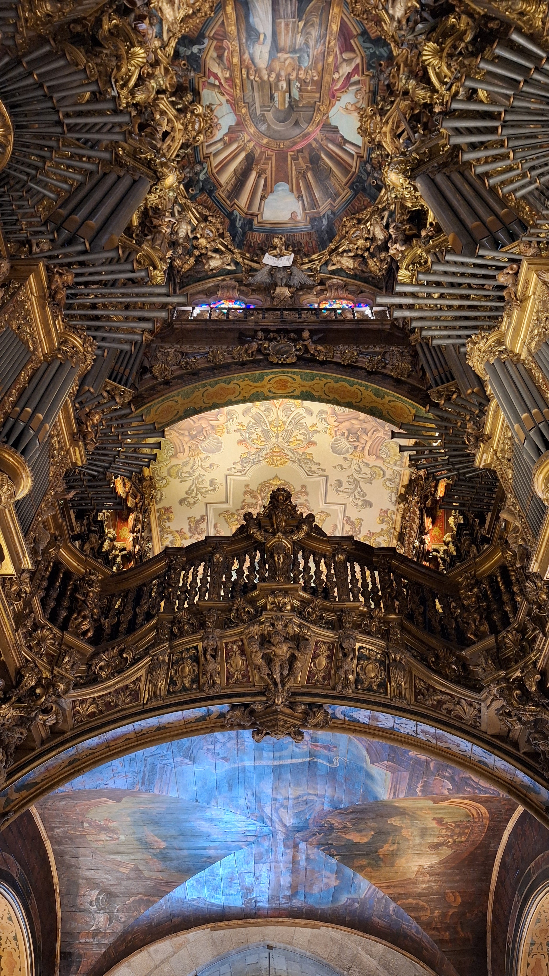  The incredible organ at Cathedral Se in Braga, Portugal