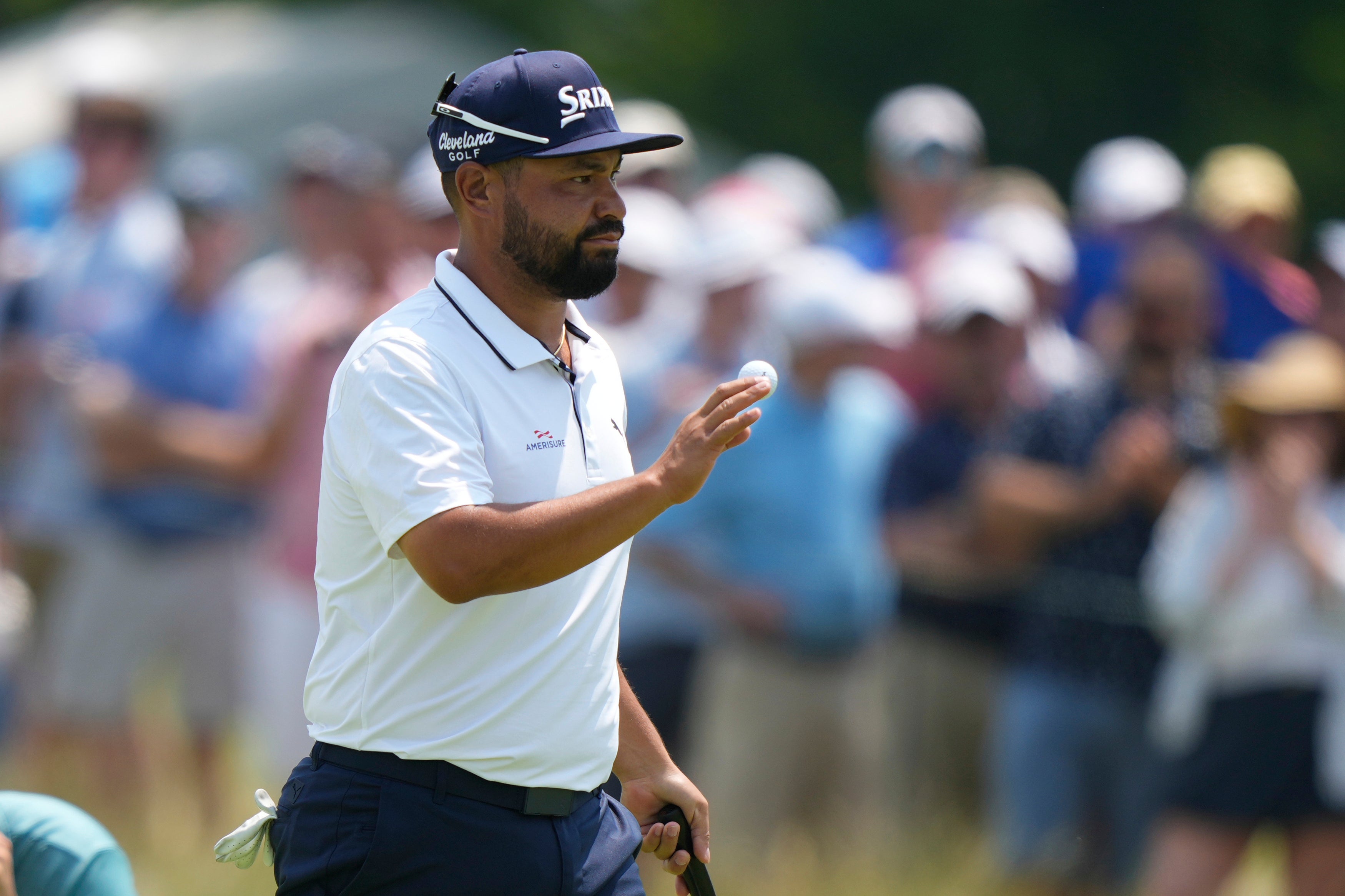 JJ Spaun took a surprise opening-round lead