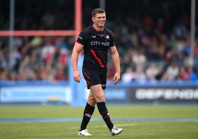 <p>Owen Farrell is set to re-sign for Saracens after a single season in France</p>