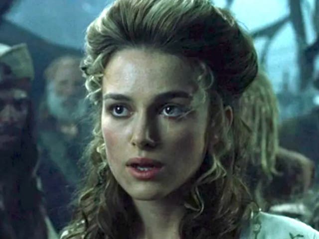 <p>Keira Knightley appeared in the ‘Pirates of the Caribbean’ franchise</p>