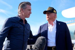 Trump and Newsom have been sparring ever since the CA governor filed a lawsuit against the Trump administration for deploying the National Guard in the LA riots