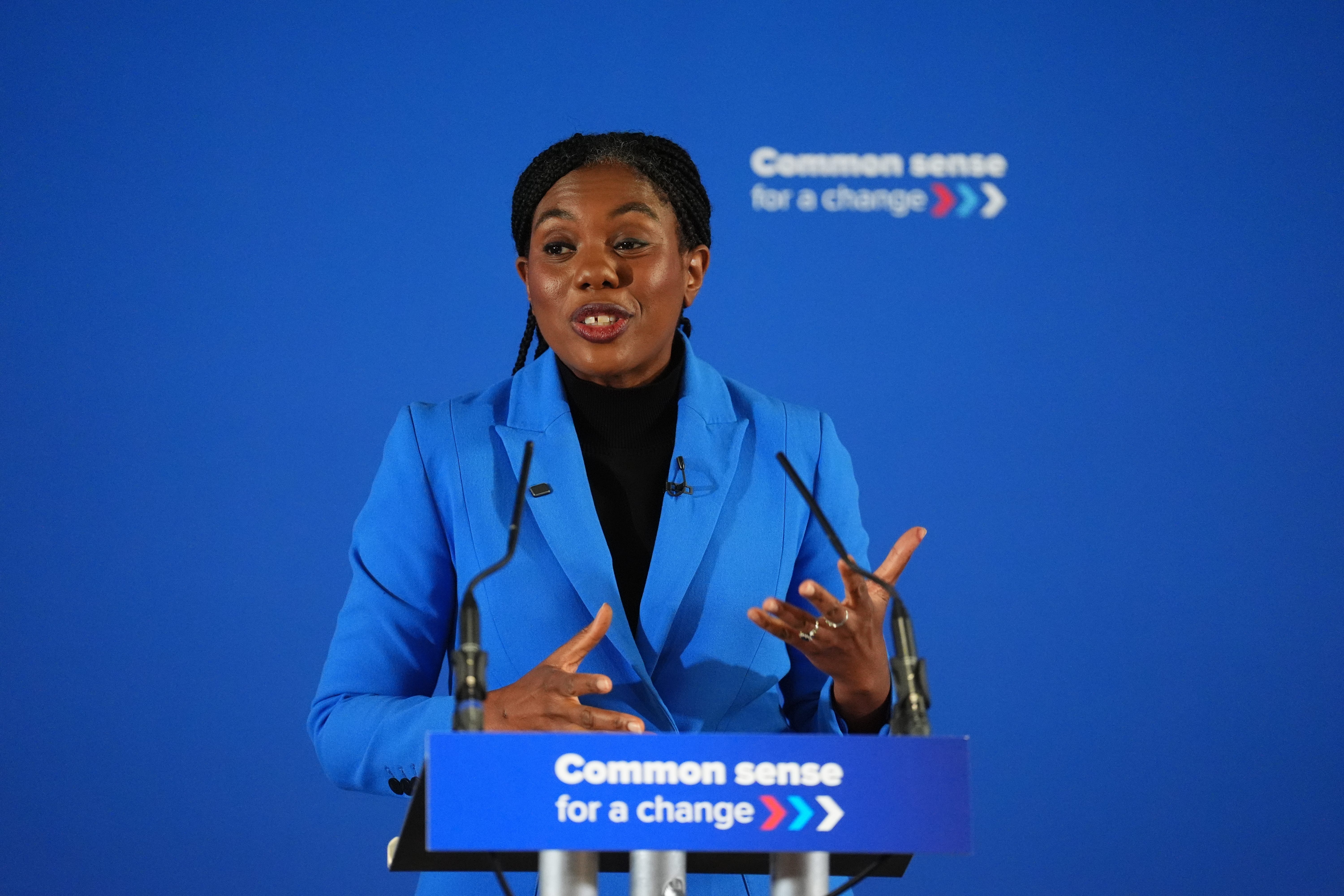 Tory leader spoke at his first Scottish Party Conference on Friday (Andrew Miligan/PA)