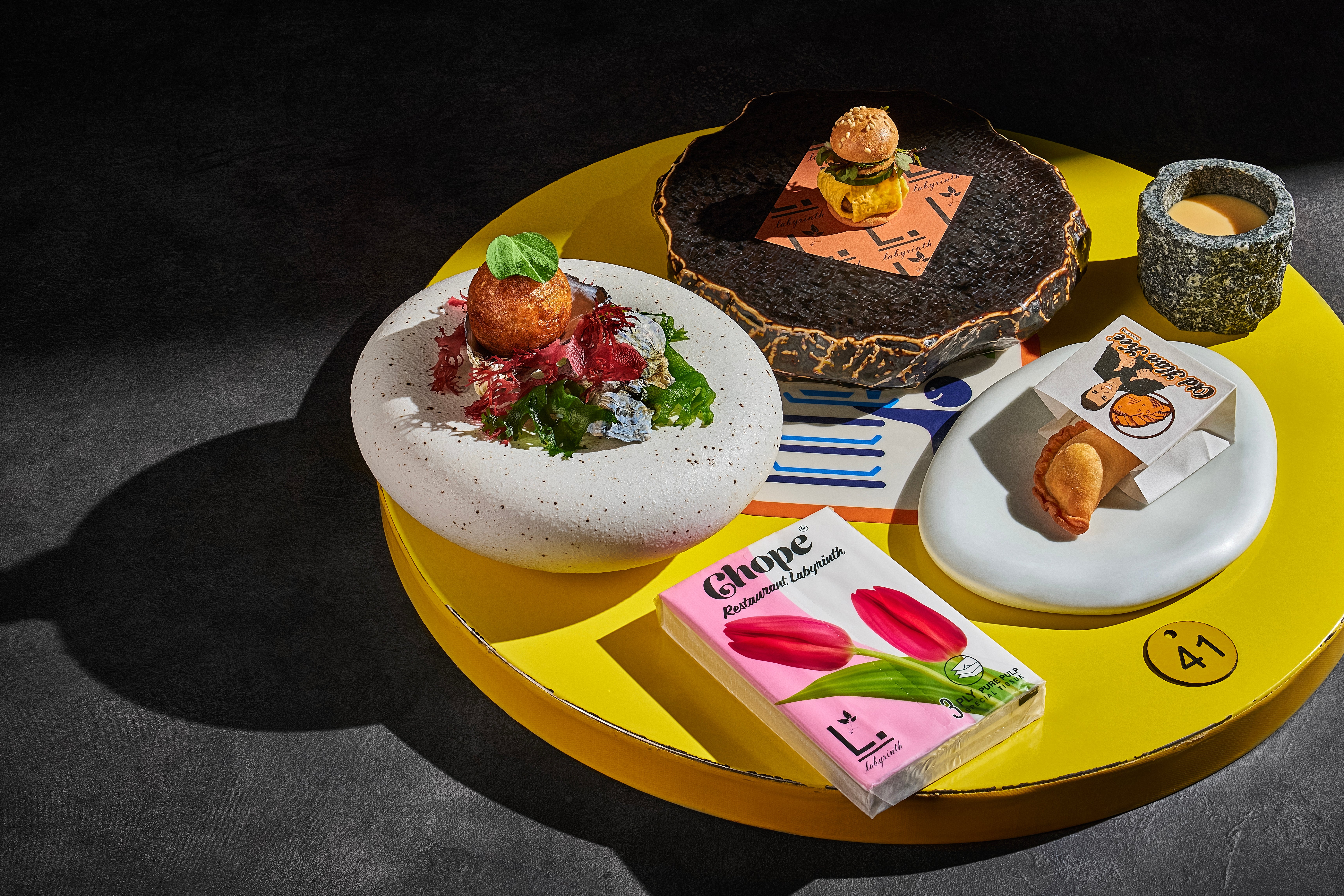 Labyrinth is a Michelin-starred restaurant which put Singaporean cuisine on the map