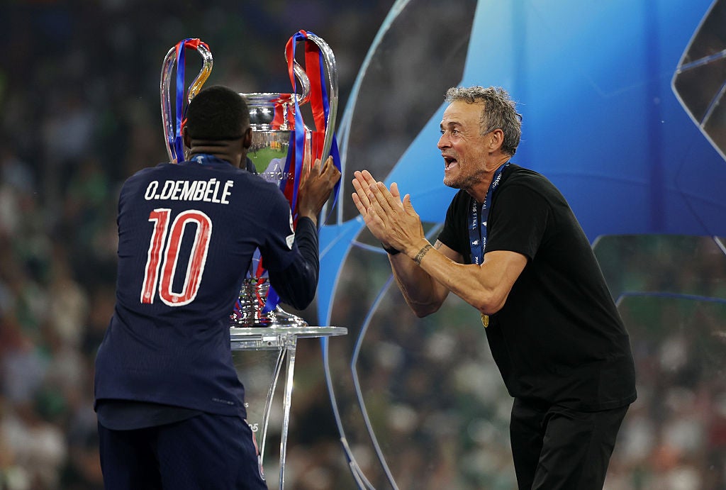 Die PSG -Mannschaft von Luis Enrique wird das in den USA geschlagene Team sein.
