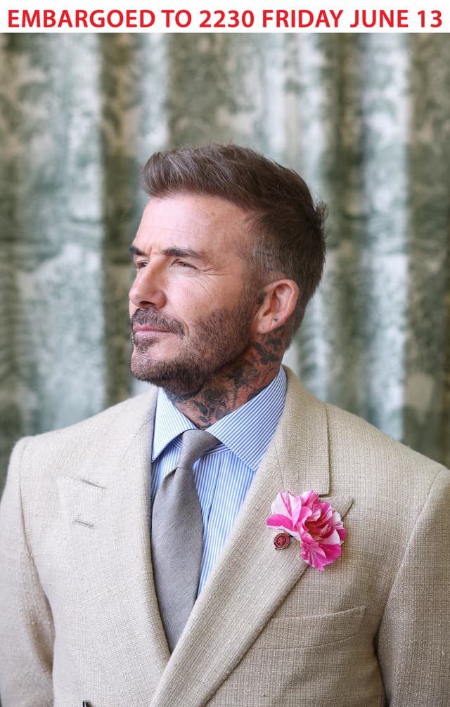 <p>David Beckham has been given a knighthood in the King’s Birthday Honours</p>