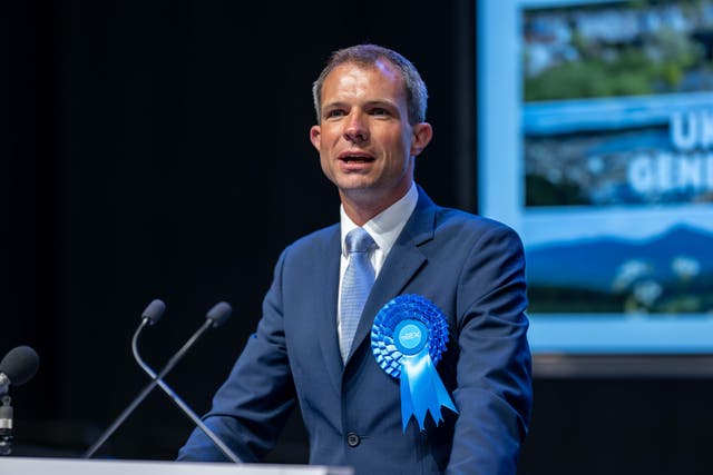 Conservative MP Andrew Bowie urged his party to ‘step up’ against the SNP and Labour (Michal Wachucik/PA)
