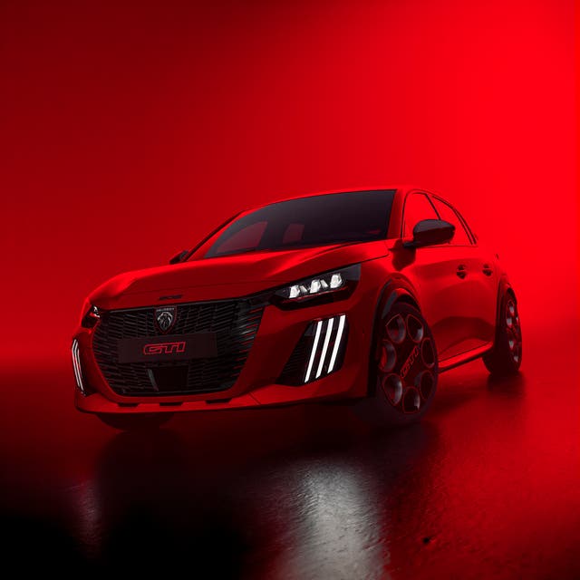 <p>The new Peugeot E-208 GTi aims to recapture the spirit of the original Peugeot 205 GTi – but it's much faster</p>